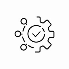 electronic techincal service icon sign vector