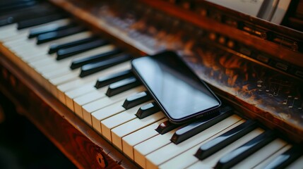 Poster - Personalized Music Learning App with Piano Keyboard and Digital Interface