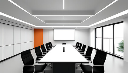 Canvas Print - conference room