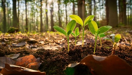 New life in the woods