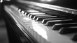 © Katsiaryna - A CloseUp Perspective of Piano Keys Presented in a Stunning Monochrome Style