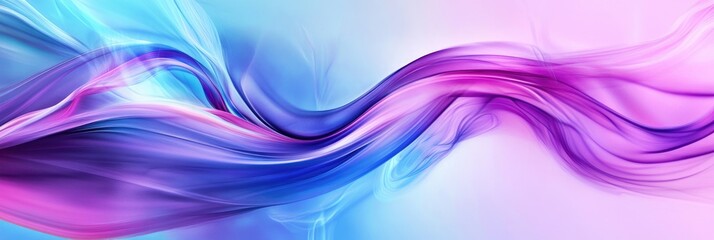 Wall Mural - Vivid Abstract Background: Dynamic Flowing Curves and Bright Colours