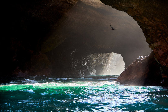 The Ballestas Islands, located off the coast of Paracas in Peru, are a stunning natural wonder often referred to as the 