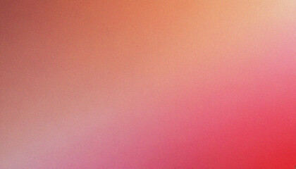Wall Mural - abstract grainy banner background brown, pink, red. stylish wave gradient with bold grainy gradient 