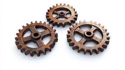 Rusted Gears - AI Generated