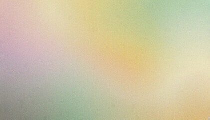 Wall Mural - color gradient wave glowing on background golden yellow, mint green, ivory, lavender blush. dynamic 