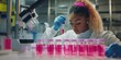 © blinkstud.io - Candid black pharmaceutical lab specialist medicine vials & hospital samples African american female medical student working in science laboratory research PPE protective clothing DEI