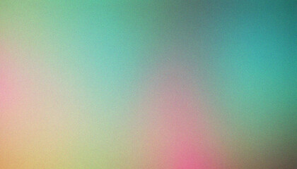 Wall Mural - copy space green, pink, brown. retro grainy pattern featuring bold grainy wave textures