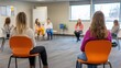 © Naturalis - Group Therapy Session in a Cozy Counseling Center