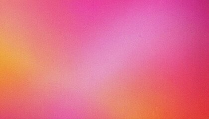 Wall Mural - grainy gradient background noise texture header poster banner cover backdrop design pink, orange. sm