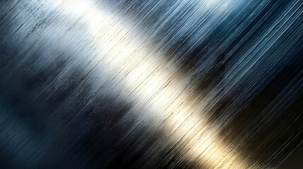 Abstract Background with Diagonal Lines and Metallic Texture