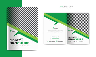 Business Brochure Cover Design or Company Profile Template