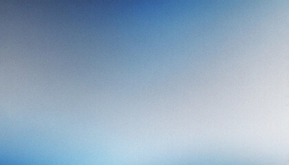 Wall Mural - grey, blue glowing abstract grainy gradient background. retro gradient texture with dynamic grainy t