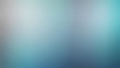 Wall Mural - grey, cyan glowing abstract technology background color grainy texture gradient web header banner de