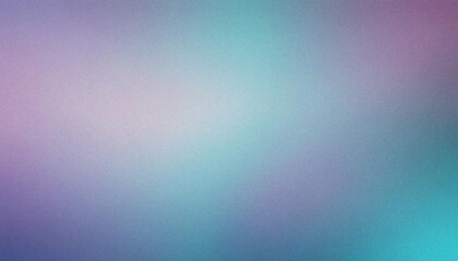 Wall Mural - lavender blush, teal blue gradient background blurred colors noise texture effect. sleek grainy glow