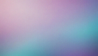 Wall Mural - lavender blush, teal blue gradient background. elegant grainy design with vibrant grainy wave transi