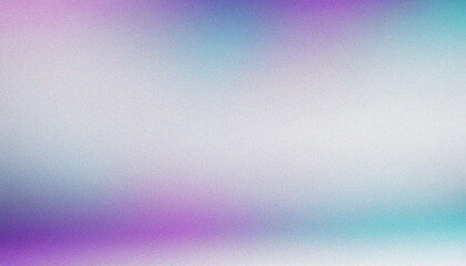 Wall Mural - noisy texture banner header poster design white, purple, grey, cyan. elegant gradient glow featuring