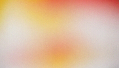 Wall Mural - noisy texture poster header backdrop design white, yellow, red. elegant gradient backdrop featuring 