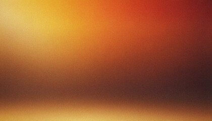 Wall Mural - warm beige, mustard yellow, burnt orange, vibrant dark reddish brown noise texture effect banner des