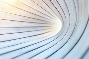 Poster - Exploring the Graceful Curvature of Modern Design With Soft Light Illuminating the Textures
