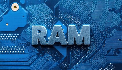 Poster - High-Quality RAM Technology on Circuit Board
