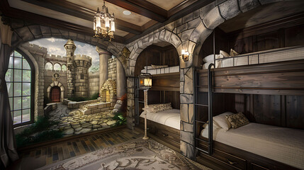 Poster - whimsical charm fills this baby room with joy and delight