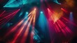 © buraratn - Colorful Stage Lights Creating Vibrant Atmosphere