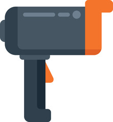 Poster - This vector illustration features a barcode scanner scanning a retail product code, symbolizing inventory management and retail operations