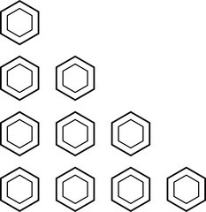Fototapete - Abstract Geometric Simple Element Set 