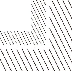 Fototapete - Abstract Geometric Simple Element Set 