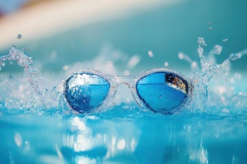 goggles pool splash summer swim