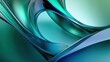 © ellisa_studio - Abstract Blue and Green Liquid Swirls