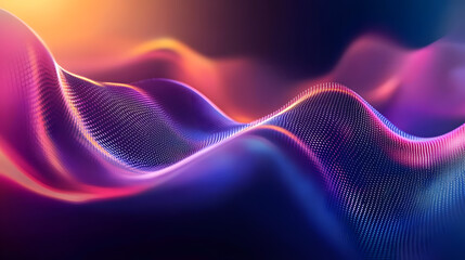 Digital technology background ,Dynamic wave abstract gradient. Digital technology background,. digital futuristic.