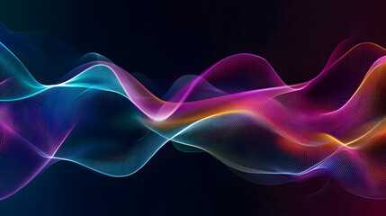 Abstract Digital Wave
