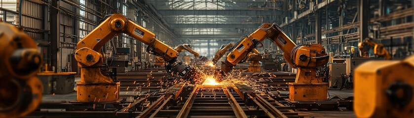 Poster - Robotic Arms in Industrial Welding Process