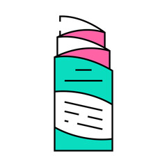 Wall Mural - non-standard booklet line icon vector. non-standard booklet sign. isolated symbol illustration