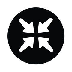 Wall Mural - simple arrow icon