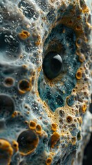 Wall Mural - abstract cosmic texture: a journey through the galaxy