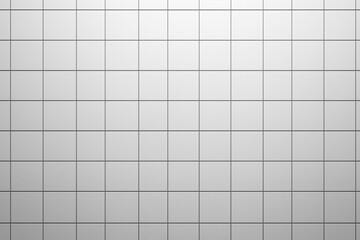 Poster - Minimalist square tiles creating a seamless pattern in a bright, well-lit indoor space