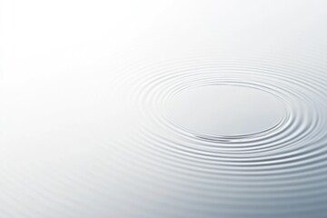 minimalistic ripple effect on water surface - tranquility and serenity for meditation, therapy, and 