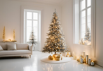 decorated christmas tree