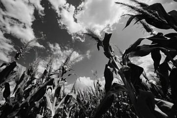 Wall Mural - Corn Field Landscape