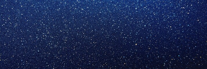 Poster - Deep Blue Glittering Surface for Creative Projects