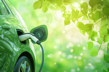 charging electric vehicle concept