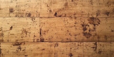 Poster - Aged Beige Cork Flooring in Top View