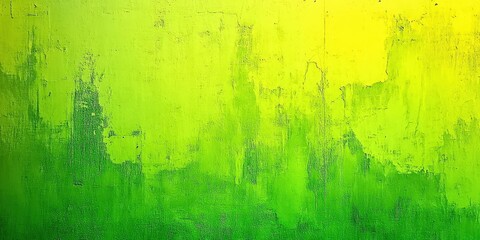 Canvas Print - Vibrant Lime Green Abstract Background Design