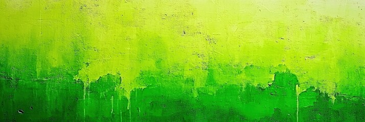 Poster - vibrant lime green abstract background design