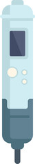 Poster - modern device for determining water characteristics is equipped with display and control buttons