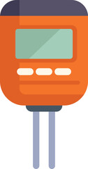 Poster - digital soil ph meter is being used to test soil conditions for optimal plant growth