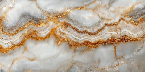 Poster - elegant marble texture with golden veins